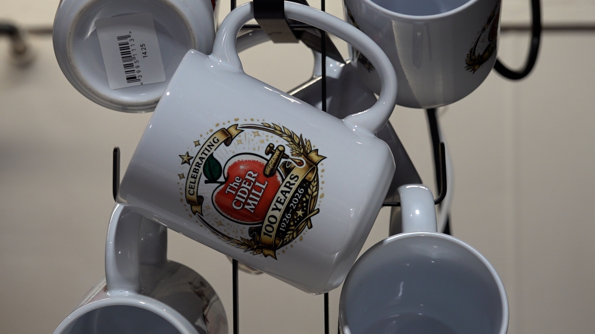 Cider Mill branded drinkware